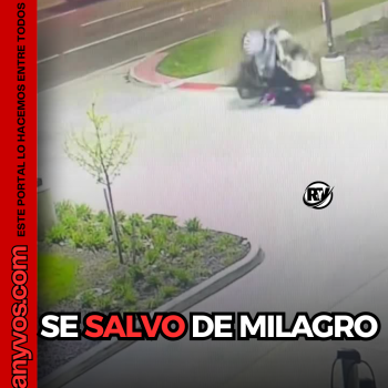 IMPACTANTE CHOQUE EN ESTADOS UNIDOS: UN AUTO TERMINÓ PARTIDO EN DOS